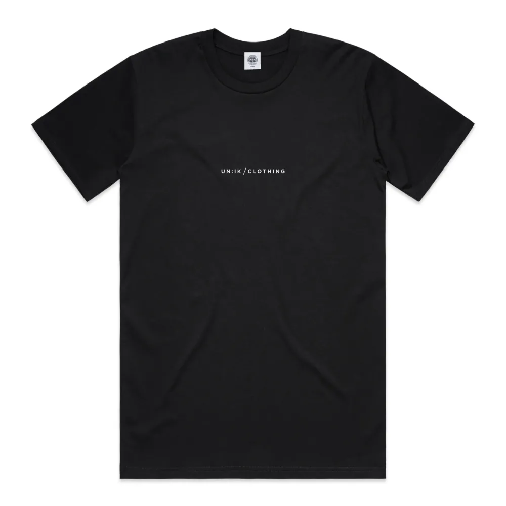 UN:IK Essentials Essentials 'Premium Basics' Tee - Black