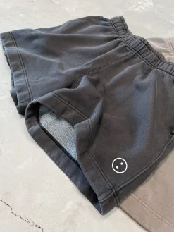 UN:IK Essentials Essentials Premium Faded Jogger Shorts - Vintage Black