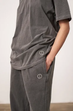 UN:IK Essentials Essentials Vintage Washed Joggers - Charcoal