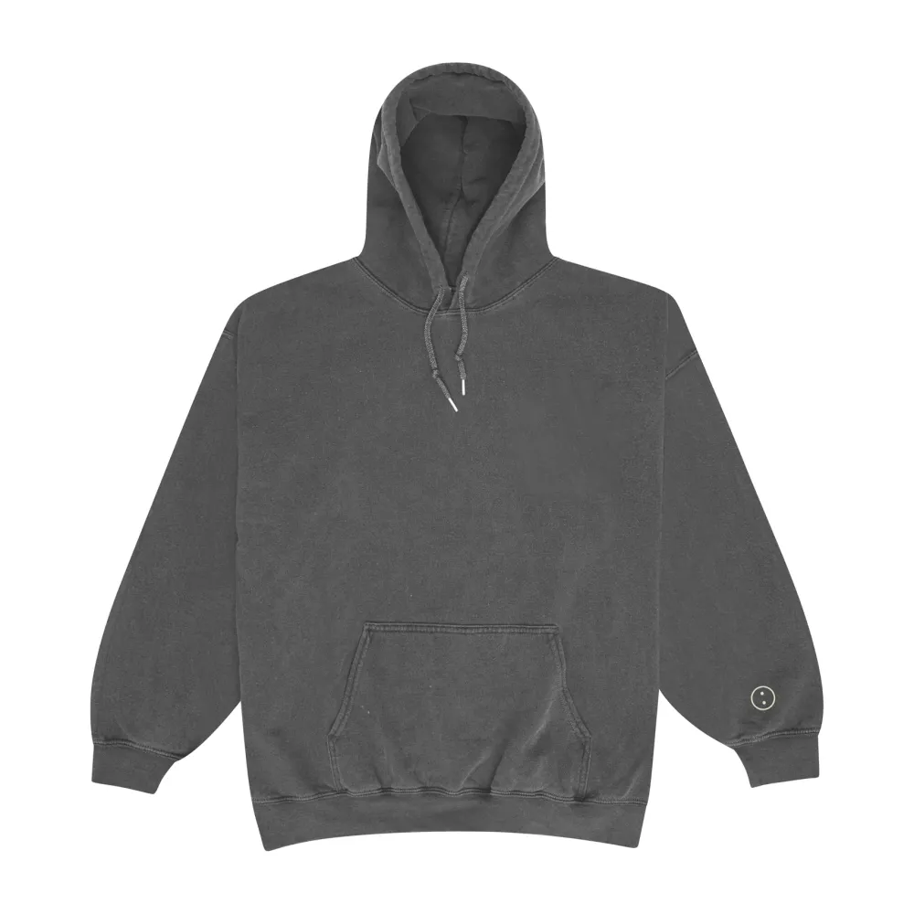 UN:IK Essentials Essentials Vintage Washed Hoodie - Charcoal