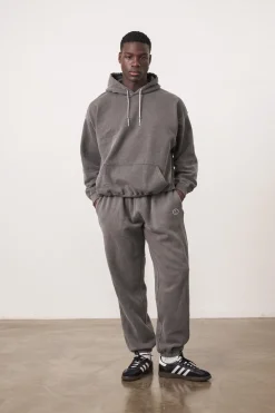UN:IK Essentials Essentials Vintage Washed Hoodie - Charcoal