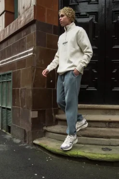 UN:IK Essentials Essentials Vintage Washed Joggers - Forest