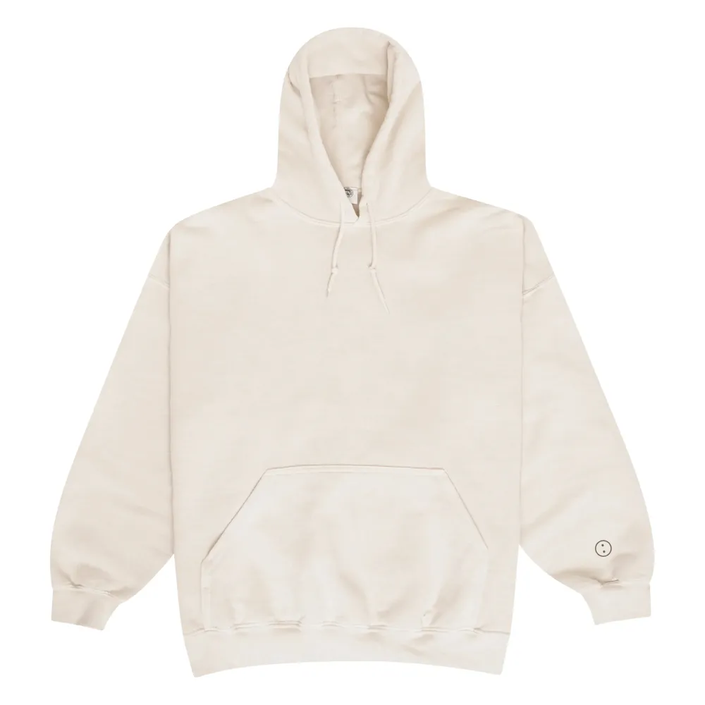UN:IK Essentials Essentials Vintage Washed Hoodie - Ivory