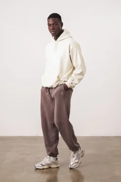 UN:IK Essentials Essentials Vintage Washed Hoodie - Ivory