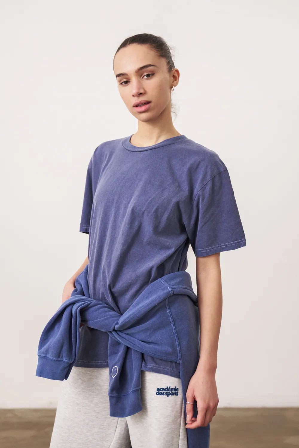 UN:IK Essentials Essentials Vintage Washed Tee - Navy
