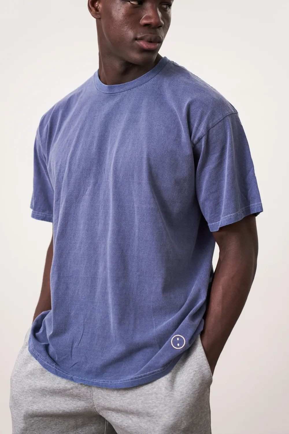 UN:IK Essentials Essentials Vintage Washed Tee - Navy