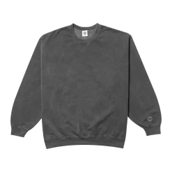 UN:IK Essentials Essentials Vintage Washed Sweater - Charcoal