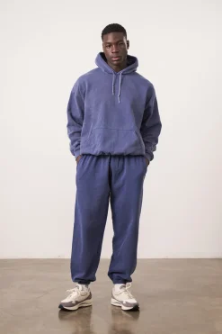 UN:IK Essentials Essentials Vintage Washed Hoodie - Navy