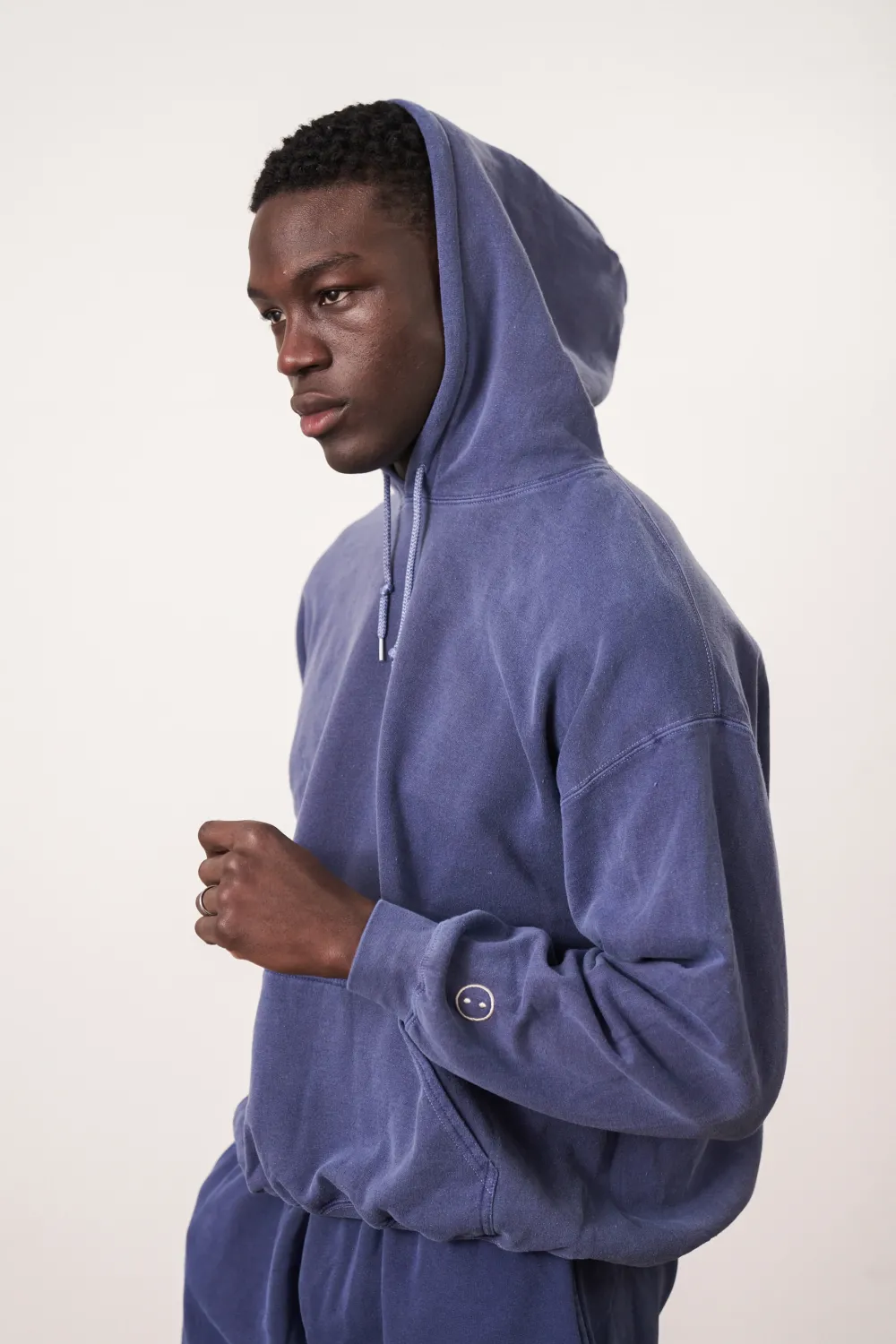 UN:IK Essentials Essentials Vintage Washed Hoodie - Navy