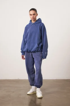 UN:IK Essentials Essentials Vintage Washed Hoodie - Navy