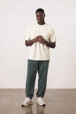 UN:IK Essentials Essentials Vintage Washed Tee - Ivory
