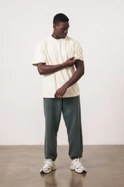 UN:IK Essentials Essentials Vintage Washed Tee - Ivory