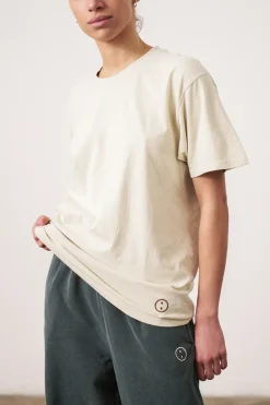 UN:IK Essentials Essentials Vintage Washed Tee - Ivory
