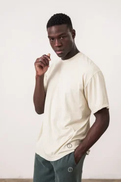 UN:IK Essentials Essentials Vintage Washed Tee - Ivory