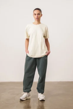UN:IK Essentials Essentials Vintage Washed Tee - Ivory
