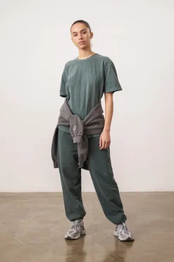 UN:IK Essentials Essentials Vintage Washed Tee - Forest