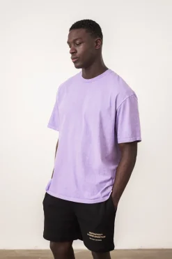 UN:IK Essentials Essentials Vintage Washed Tee - Lilac