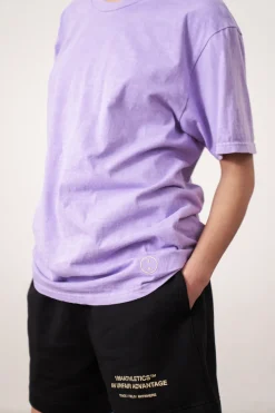 UN:IK Essentials Essentials Vintage Washed Tee - Lilac