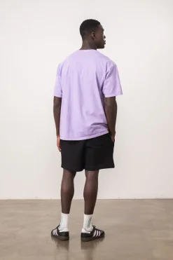 UN:IK Essentials Essentials Vintage Washed Tee - Lilac