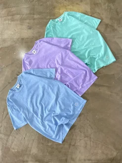 UN:IK Essentials Essentials Vintage Washed Tee - Lilac