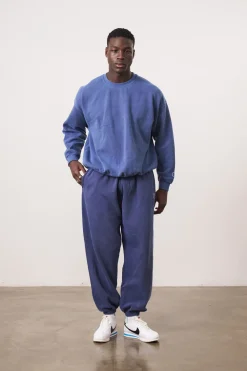 UN:IK Essentials Essentials Vintage Washed Sweater - Navy