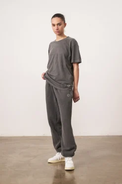 UN:IK Essentials Essentials Vintage Washed Tee - Charcoal