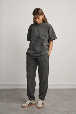 Discounted Bundles Essentials Vintage Washed Tees Twinpack - Cocoa/Charcoal