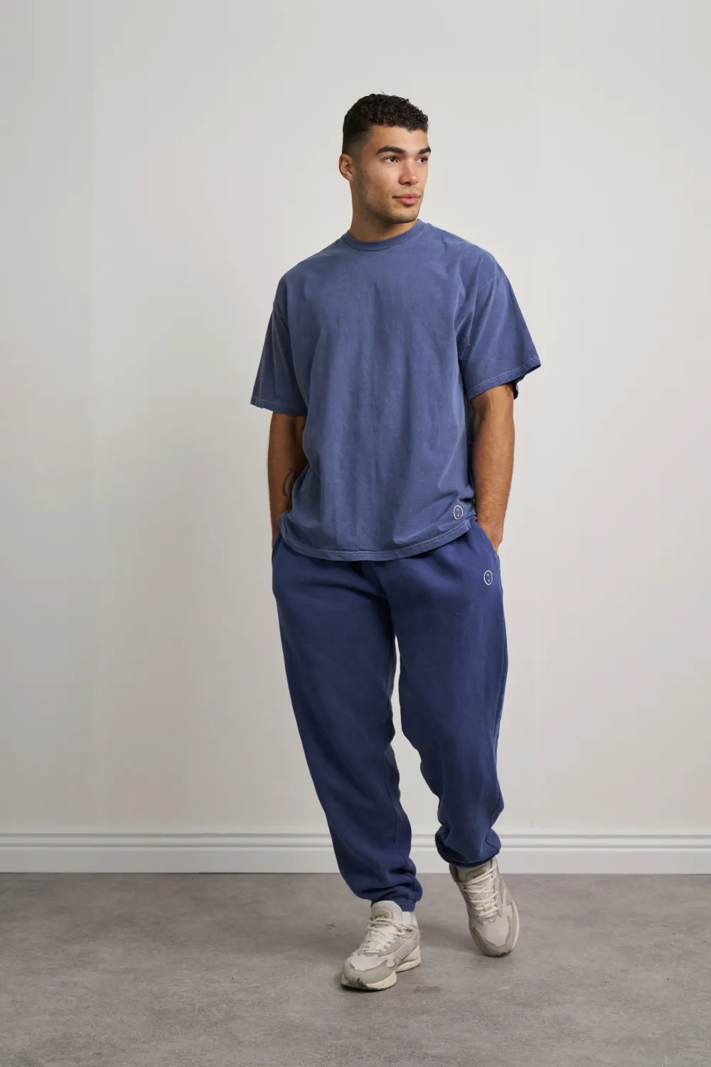 Discounted Bundles Essentials Vintage Washed Tees Twinpack - Forest/Navy