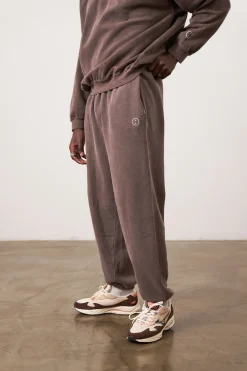 UN:IK Essentials Essentials Vintage Washed Joggers - Cocoa