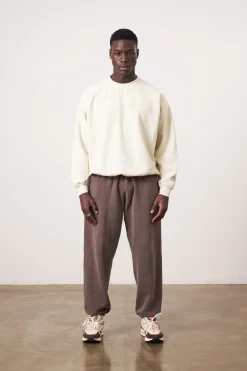 UN:IK Essentials Essentials Vintage Washed Sweater - Ivory