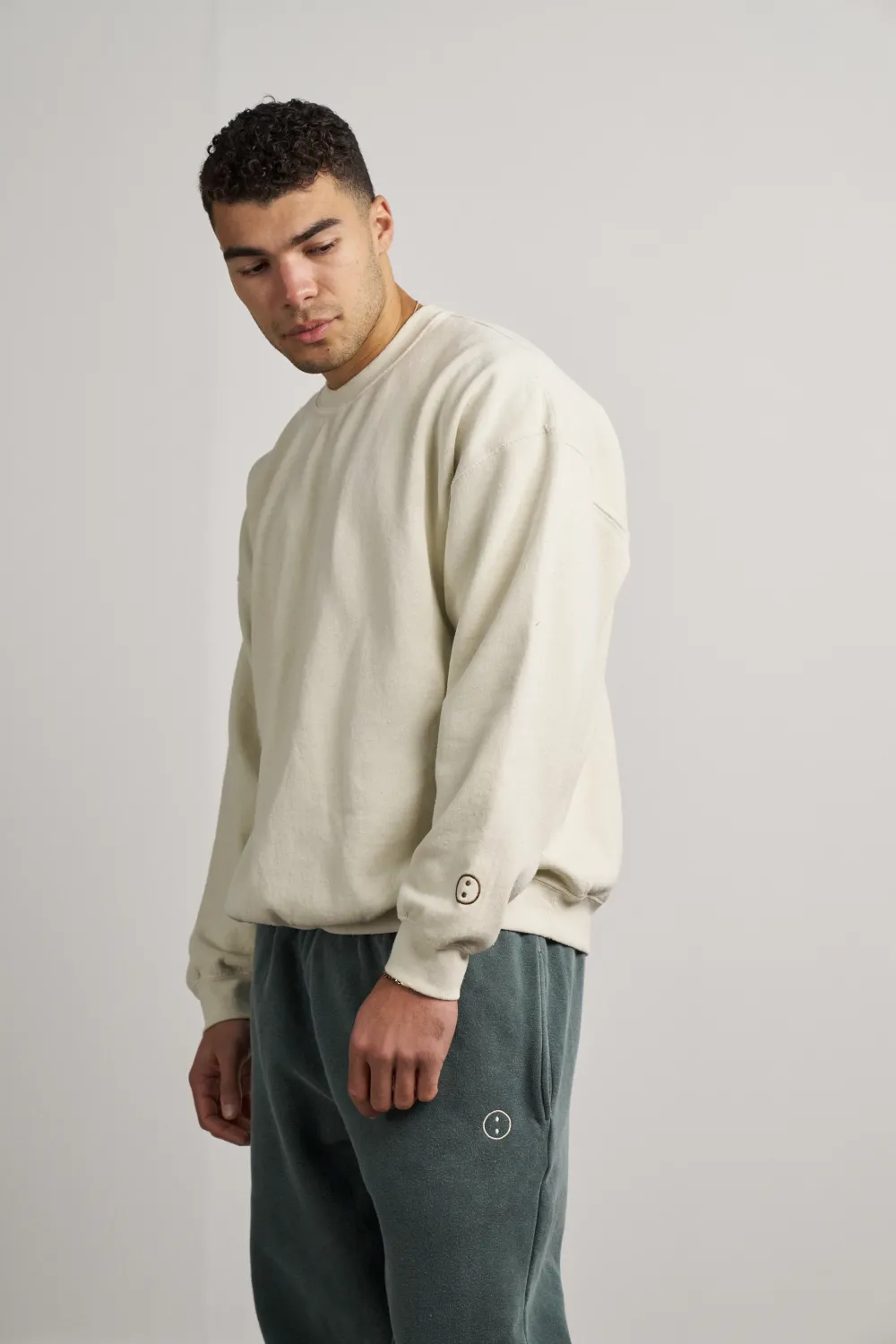UN:IK Essentials Essentials Vintage Washed Sweater - Ivory