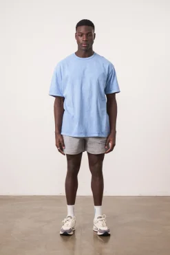 UN:IK Essentials Essentials Vintage Washed Tee - Powder Blue
