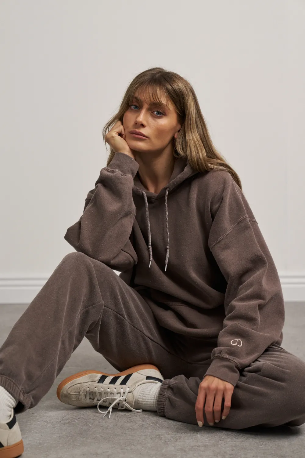 UN:IK Essentials Essentials Vintage Washed Hoodie - Cocoa