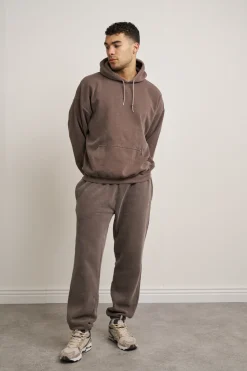 UN:IK Essentials Essentials Vintage Washed Hoodie - Cocoa