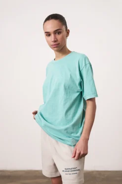 UN:IK Essentials Essentials Vintage Washed Tee - Seafoam