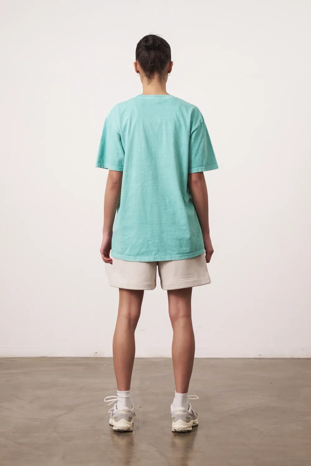 UN:IK Essentials Essentials Vintage Washed Tee - Seafoam