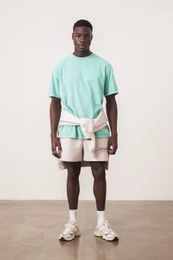 UN:IK Essentials Essentials Vintage Washed Tee - Seafoam