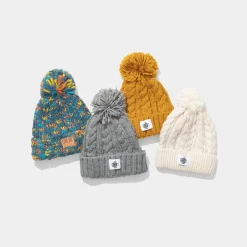 UN:IK Essentials Essentials Winter Cable Bobble Hat Beanies