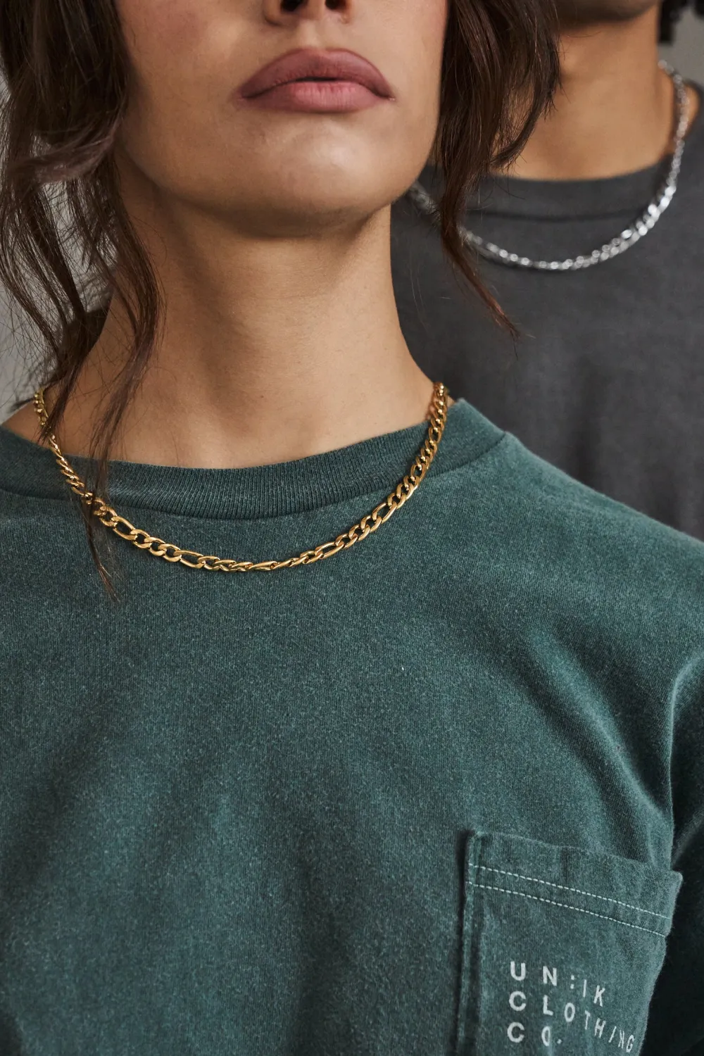 UN:IK Essentials Figaro Cuban Chain 6mm - Gold