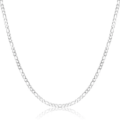 UN:IK Essentials Figaro Cuban Chain 6mm - Silver