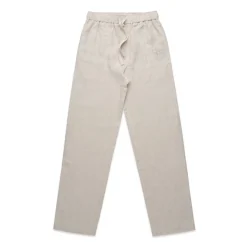 Women FLWRS by Chloe Hayward FLWRS Embroidered Linen Trousers - Natural