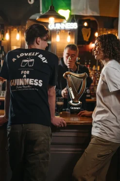 Guinness x UN:IK 'Enjoy Together' Tee - Black