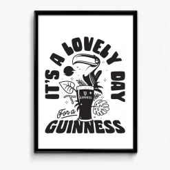 Guinness x UN:IK 'Jungle' Print - White