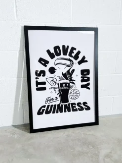 Guinness x UN:IK 'Jungle' Print - White