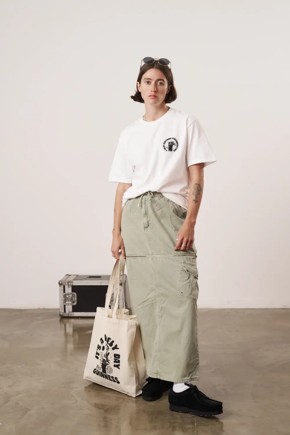 Guinness x UN:IK 'Jungle' Tee & Print Bundle - White