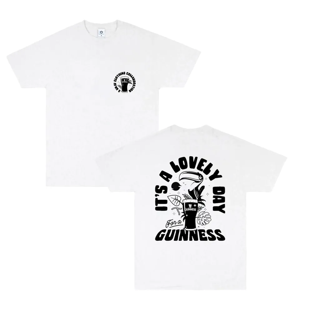 Guinness x UN:IK 'Jungle' Tee - White