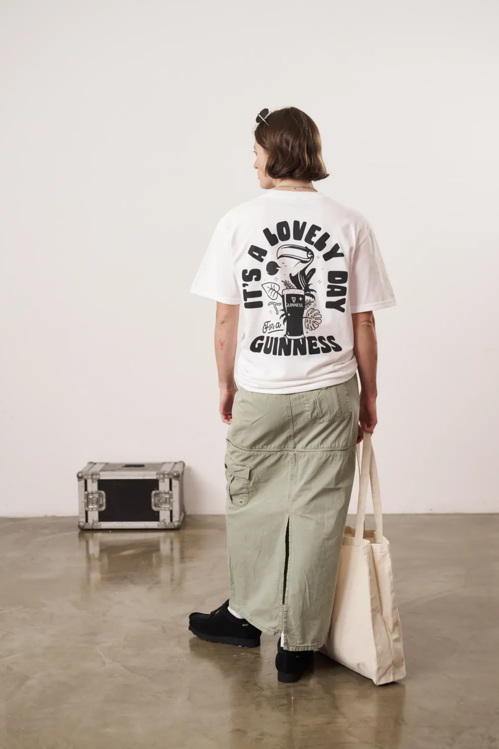 Guinness x UN:IK 'Jungle' Tee - White
