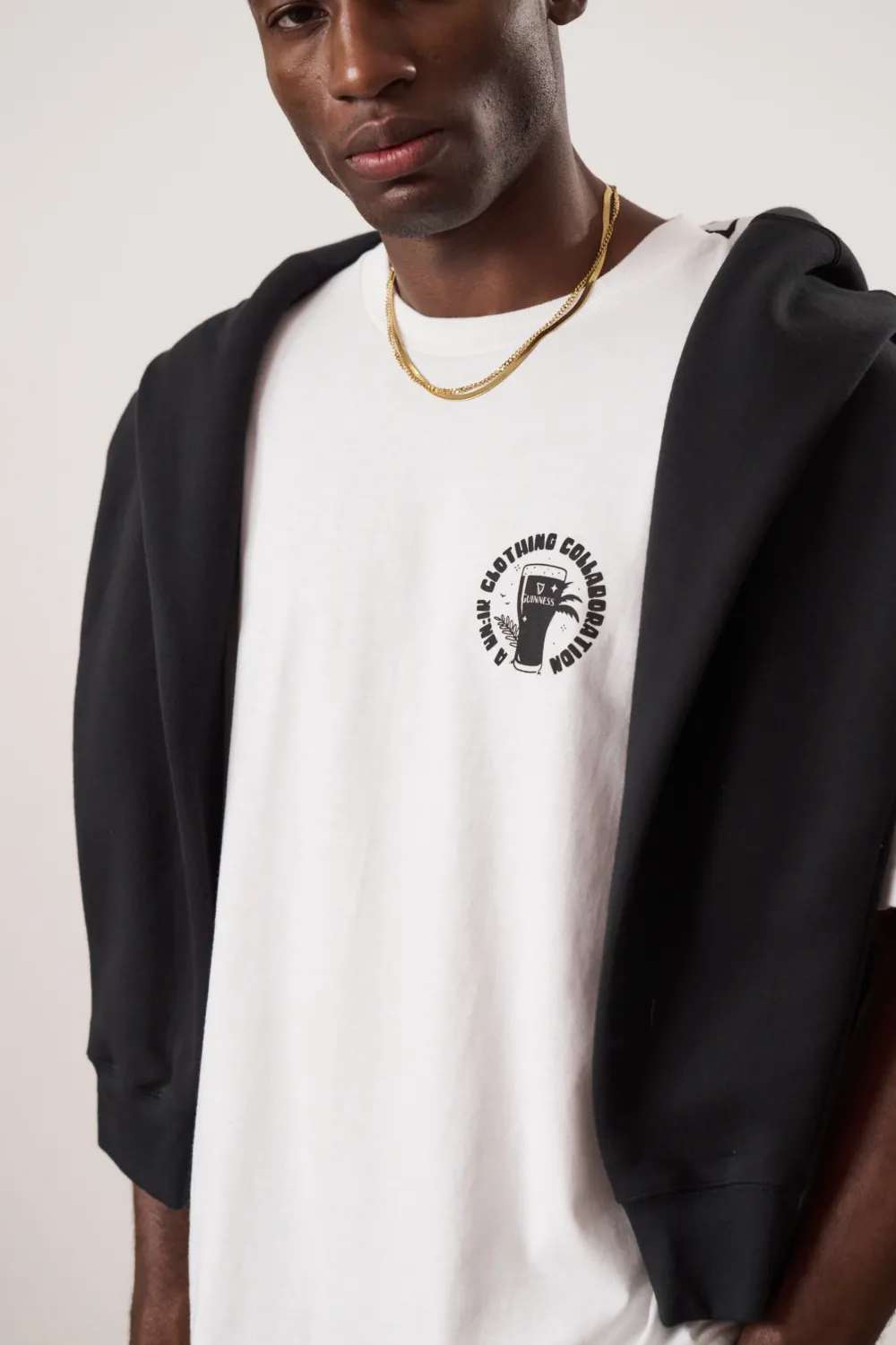 Guinness x UN:IK 'Jungle' Tee - White