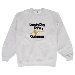 Guinness x UN:IK 'Lovely Day' Sweater - Ash Grey