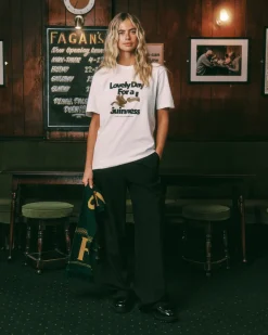 Guinness x UN:IK 'Lovely Day' Tee - White